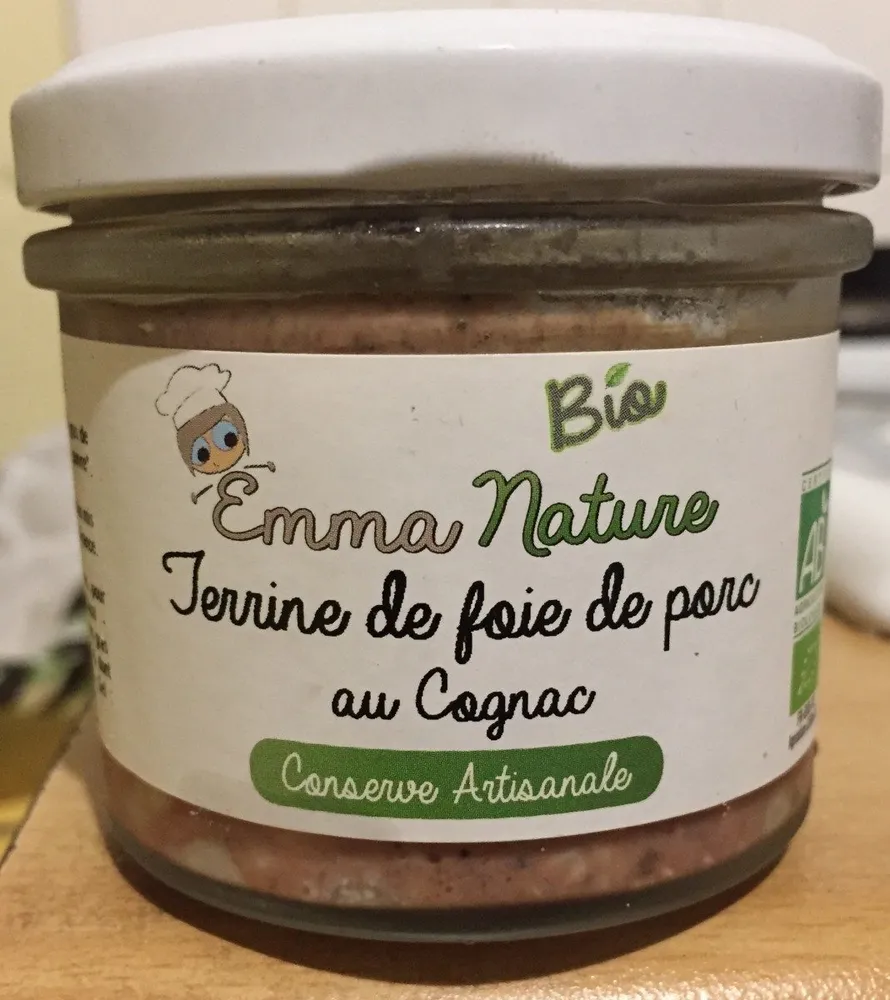 Terrine de foie de porc au Cognac