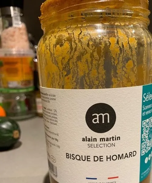 Bisque de homard soupe