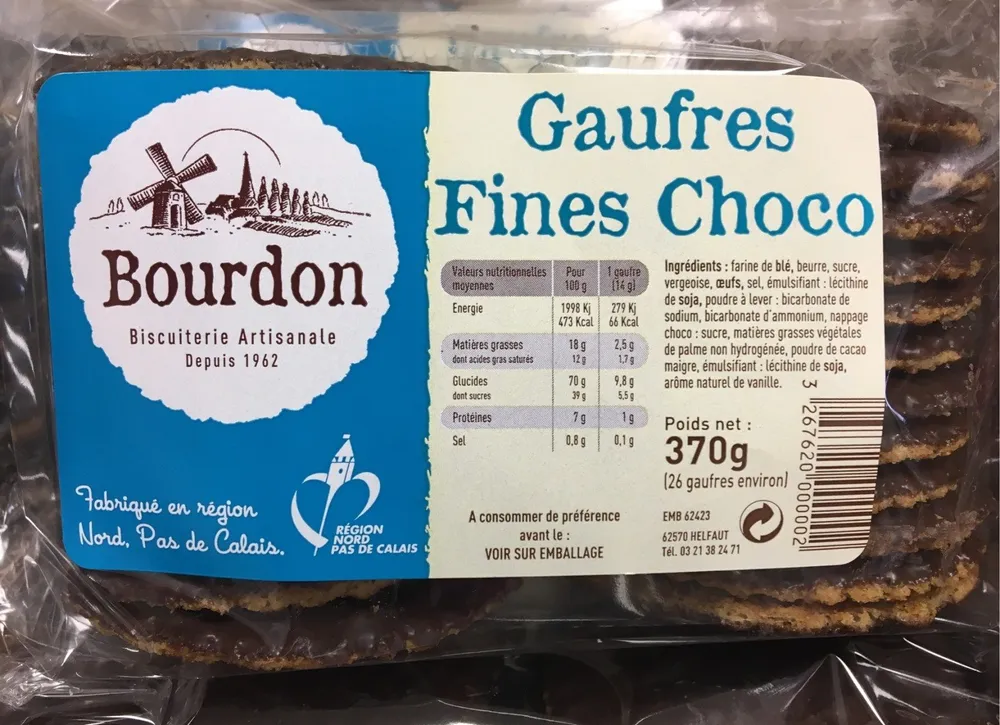Gaufres Fines Choco