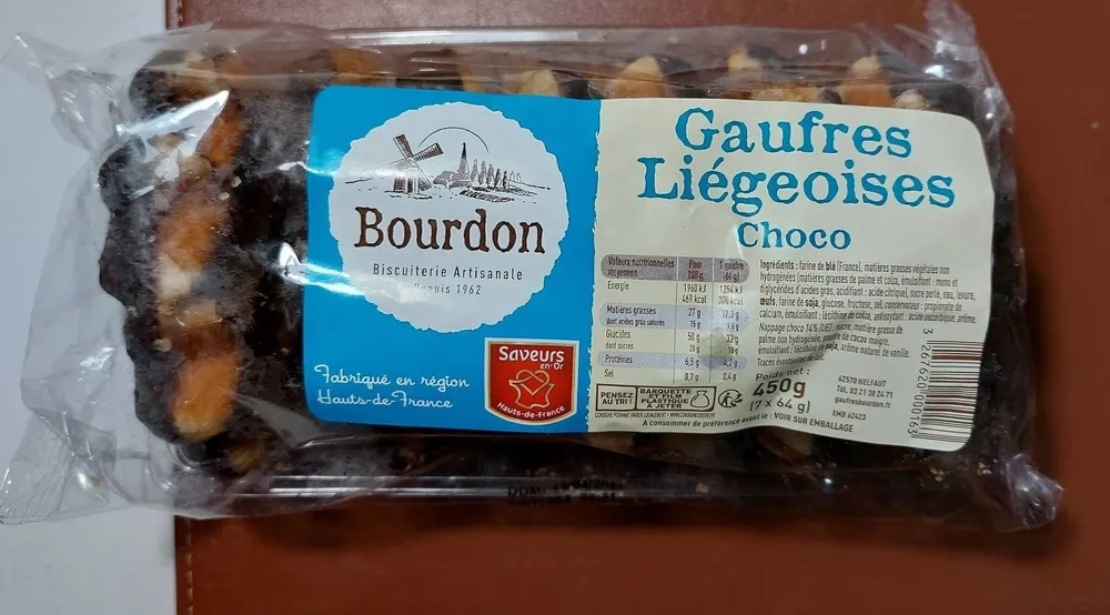 Gaufres liégeoises Bourdon