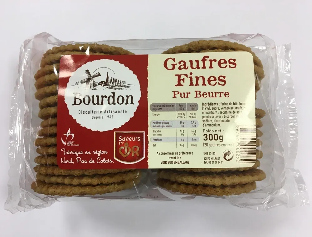 Gaufres Fines Pur Beurre