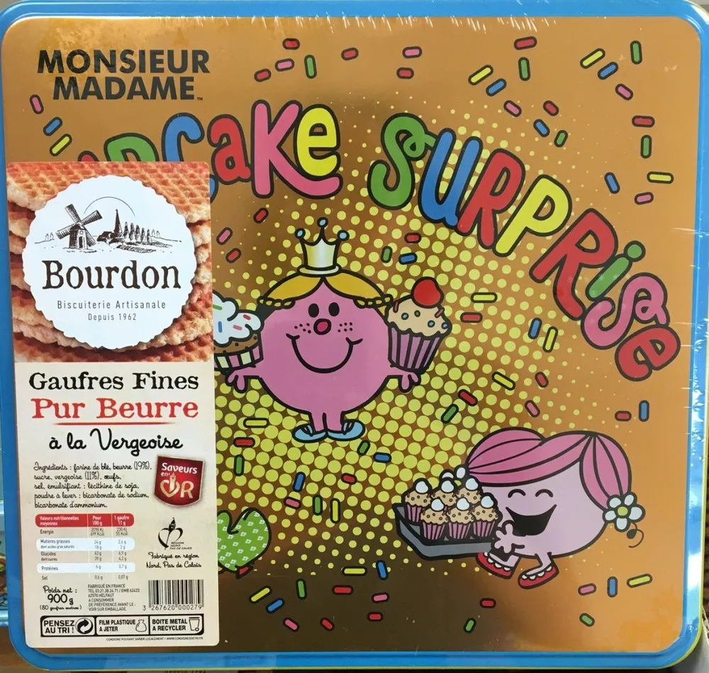 Gaufres fines .Pur beurre à la saveur vergeoise