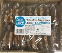 Gaufres Liègeoises choco
