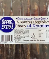 Gauffres liegeoise choco