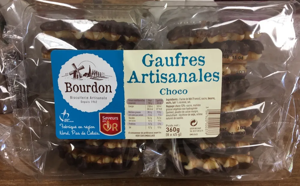 Gaufres artisanales choco