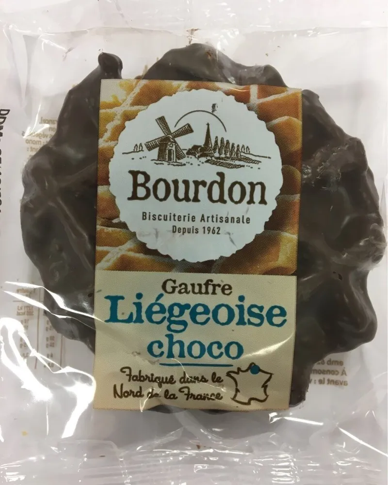 Gaufre liégeoise choco