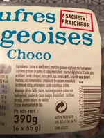 Gaufres Liègeoises Choco