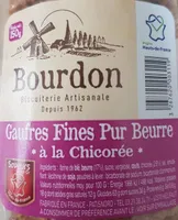 Gaufres fines pur beurre a la chicorée