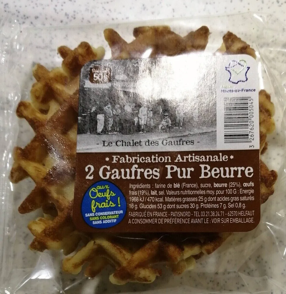 Gaufre pur beurre
