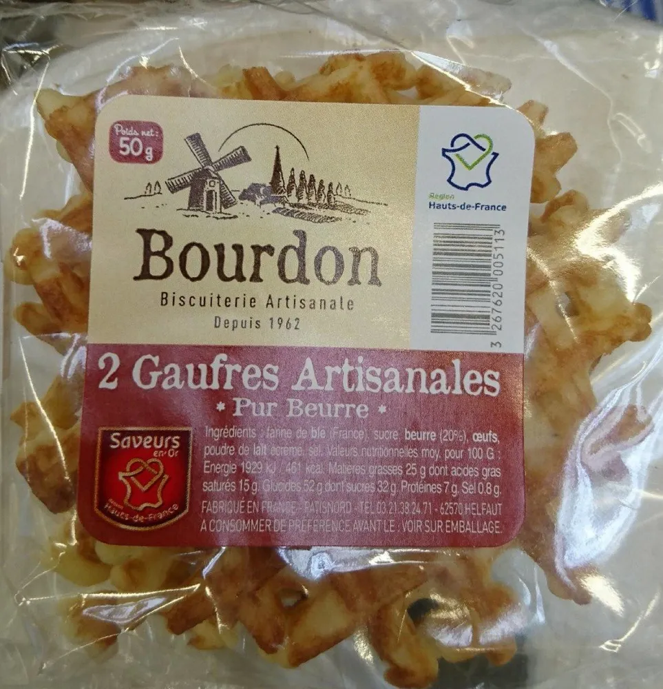 2 gaufres artisanales