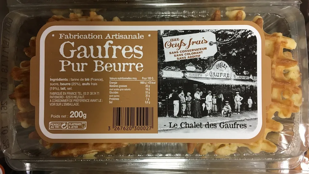 Gaufres Pur Beurre