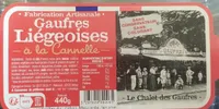 Gaufres liégeoise à la cannelle