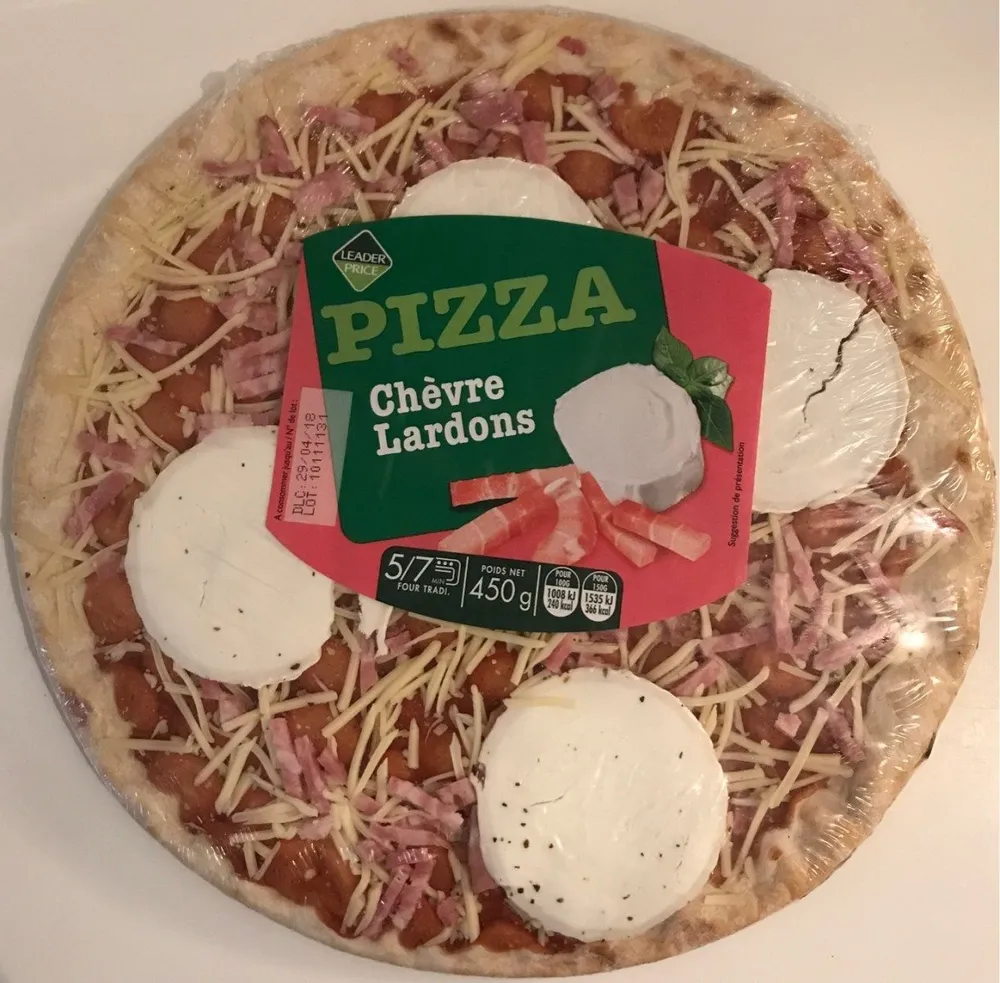 Pizza Chèvre Lardons