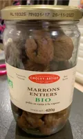 Marrons entiers Bio