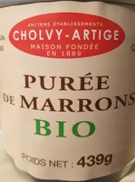 Purée de marrons bio