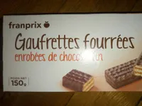 Gaufrettes fourrées