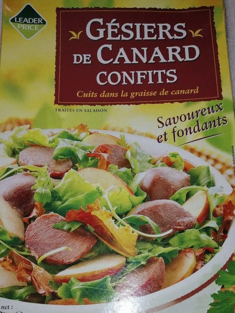 Gésiers de canard