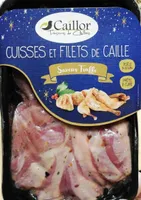 Cuisses et files de caille saveur truffe