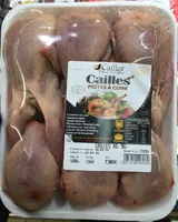 Cailles prêtes à cuire