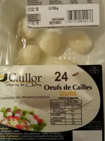24 oeufs de caille cuits Caillor