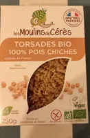 Torsades bio 100% pois chiches
