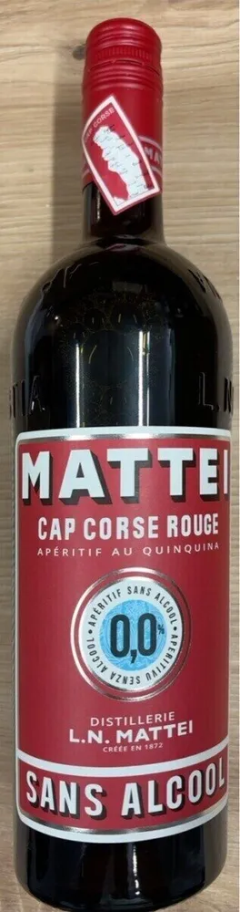 Cap Corse Rouge 0,0% Sans Alcool