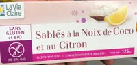 Sablés à la Noix de Coco et Citron