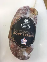 Saucisson sec porc fermier