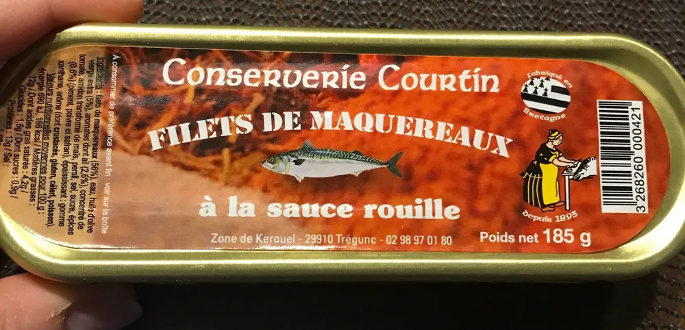Filets de maquereaux à la sauce rouille