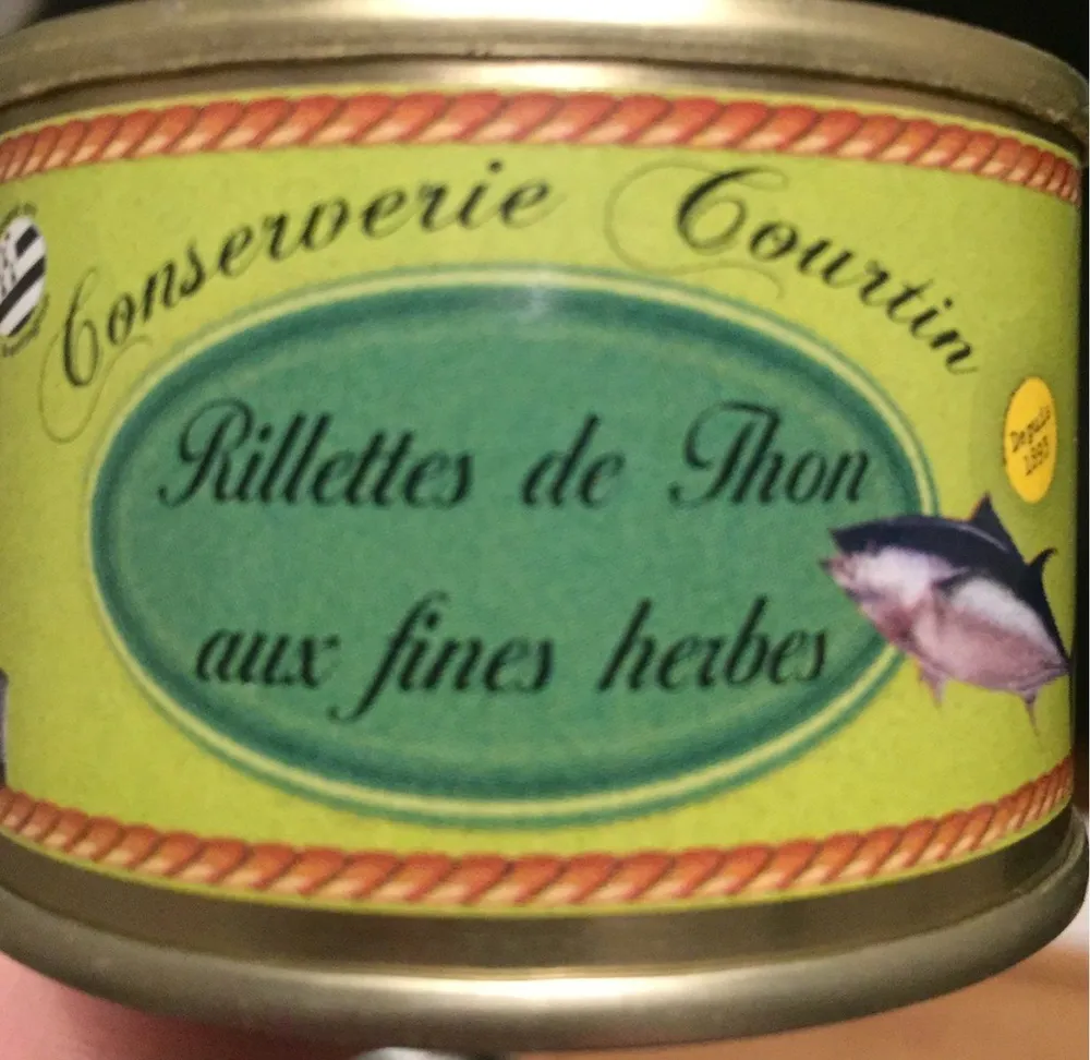 Rillettes de thon aux fines herbes