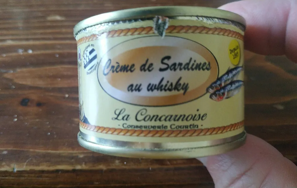 Crème de sardine
