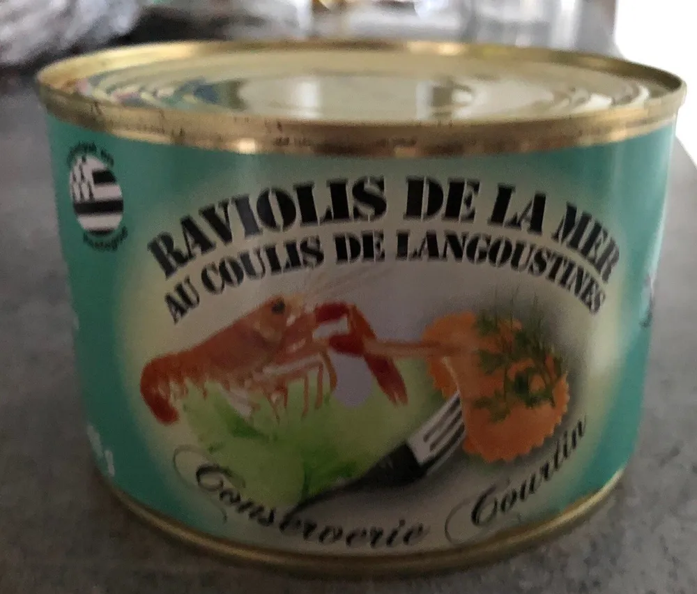 Raviolis de la mer au coulis de langoustines