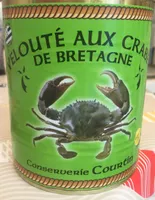 Velouté aux crabes de bretagne