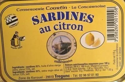 Sardines au citron