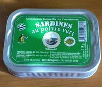 Sardine au poivre vert