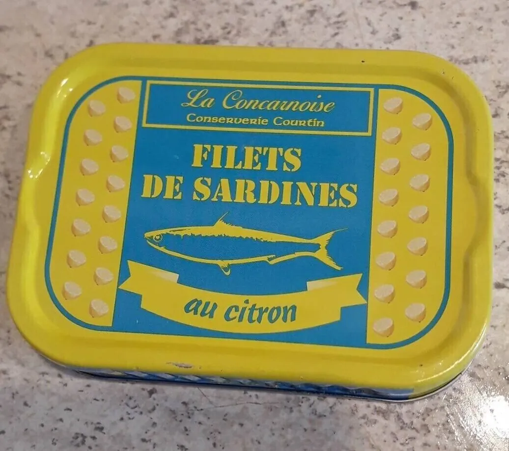 Filets de sardines au citron