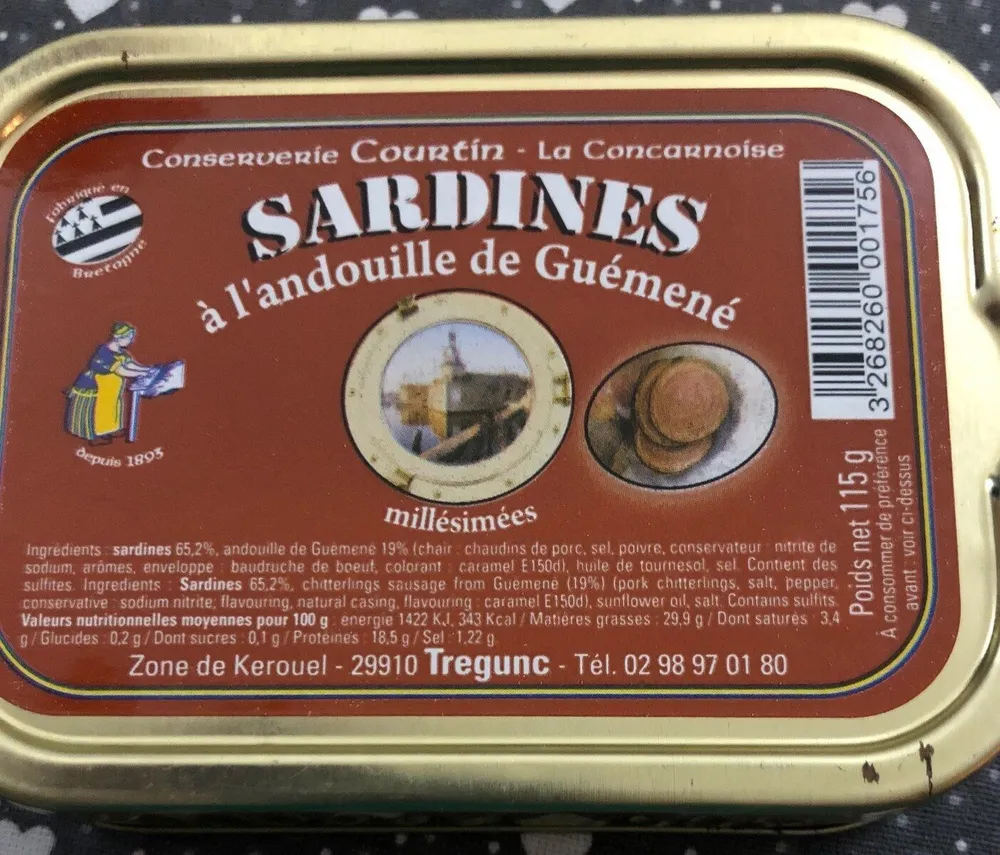 Sardines à l'andouille de Guémené