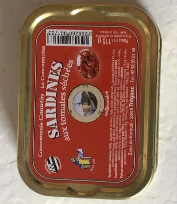 Sardines aux tomates séchées