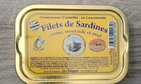 Sardines crème, moutarde et miel