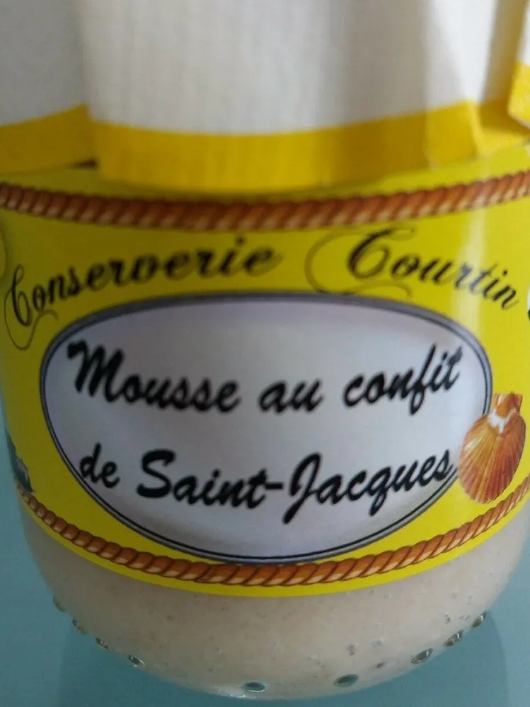 Mousse au confit de saint-jacques