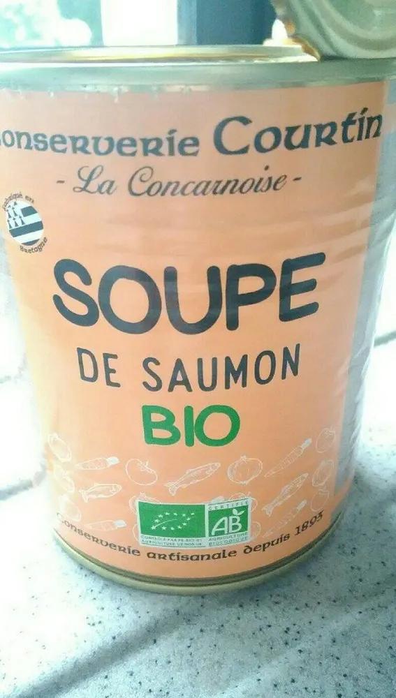 Soupe de saumon