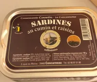 Sardines au cumin et raisin