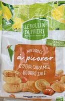 Mini sablés coeur caramel beurre salé