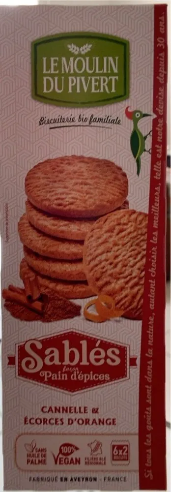 Sablés façon pain d’épices