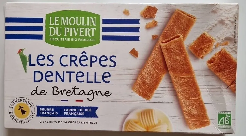LES CRÊPES DENTELLE de Bretagne