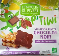 P'tiwi Choc' - Biscuit p'tits beurres très très chocolat noir