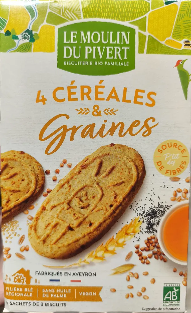 4 céréales & graines
