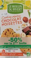 Cookies pépites chocolat noisettes