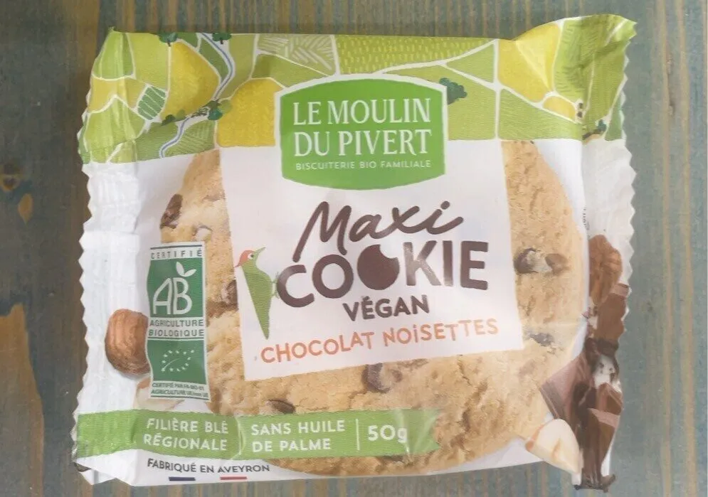 Maxi COOKIE VÉGAN CHOCOLAT NOISETTES