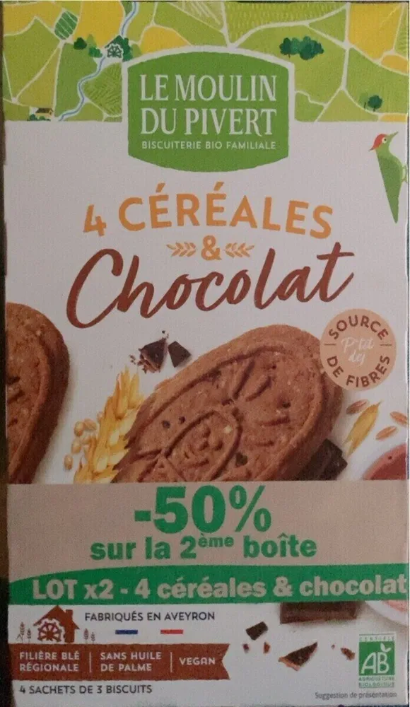 4 CÉRÉALES & Chocolat